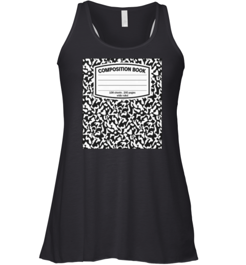 Composition Book Notebook Racerback Tank