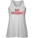Day Baseball By Nisei Lounge Racerback Tank