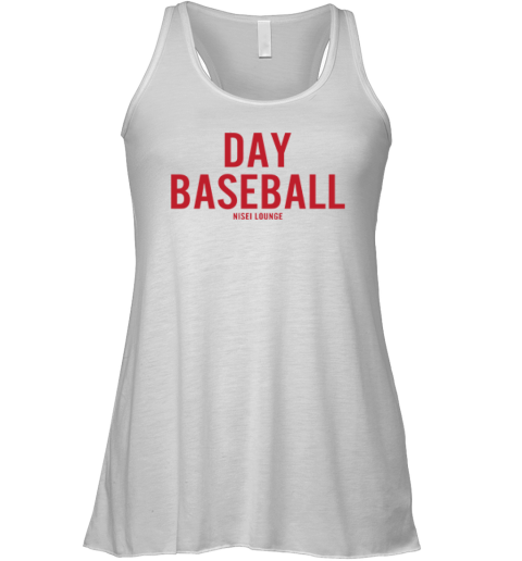Day Baseball By Nisei Lounge Racerback Tank