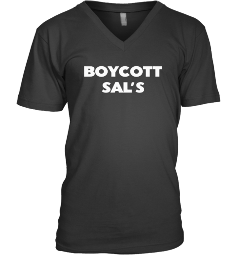 Boycott Sal039S Do The Right Thing V Neck T Shirt