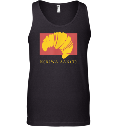 Croissant Krwasant Tank Top