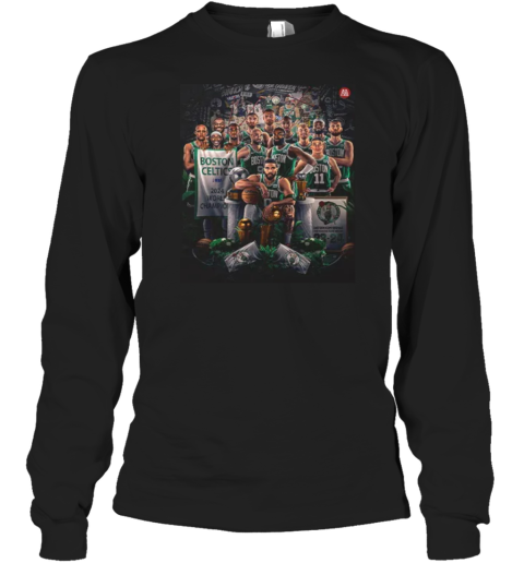 2024 Boston Celtics Team Championship Long Sleeve T Shirt