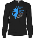 Dance The Harris Walz Two Steps Forward No Steps Back Cat Long Sleeve T Shirt