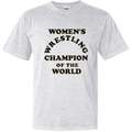 Andy Kaufman Womens Wrestling Champion Dyed Heavyweight T Shirt