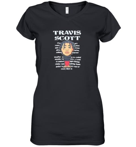 Astro World Vest Tank Travis Scott Women039S V Neck T Shirt