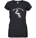 Chicago White Sox Hes A Sox Fan Pope Leo Xiv Women039S V Neck T Shirt