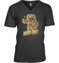 Audio Karate Space Camp V Neck T Shirt