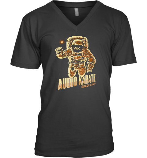 Audio Karate Space Camp V Neck T Shirt