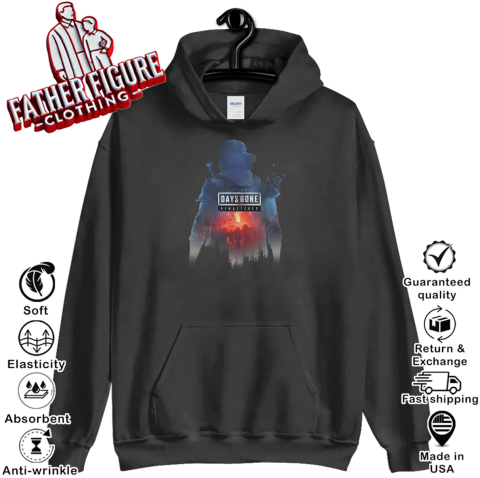 Days Gone Temasterd Ready To Fight Big Chest Poster Hoodie