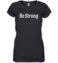 Coach Tillman Wears Be Strong Brendan Looney Women039S V Neck T Shirt