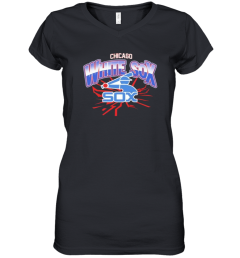 Chicago White Sox Pope Leo Xiv Women039S V Neck T Shirt
