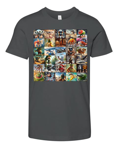 Every Italian Brainrot Meme Italian Brainrot Collection Premium Youth T Shirt