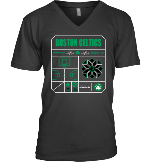 Boston Celtics Experience Abu Dhabi V Neck T Shirt