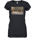 Cat Gay Sex Women039S V Neck T Shirt