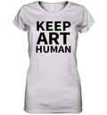 Alok Keep Art Human Women039S V Neck T Shirt