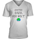 Bester Papa Der Welt V Neck T Shirt
