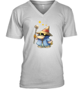 Black Mage Psyduck V Neck T Shirt