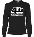 Dj Burns Jr 4 Life Sports Management Long Sleeve T Shirt