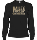 Bailey Fricken Zimmerman Long Sleeve T Shirt
