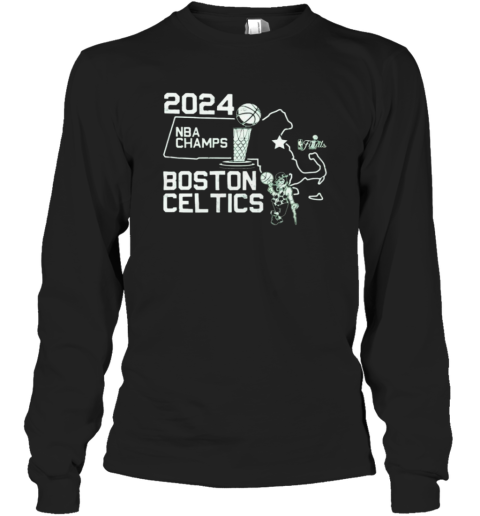 Boston Celtics 2024 Nba Finals Champions Long Sleeve T Shirt