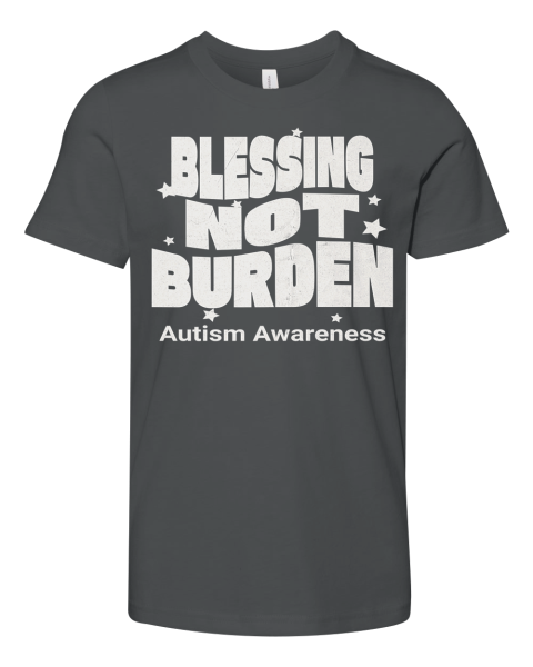 Blessing Not Burden Autism Awareness Premium Youth T Shirt
