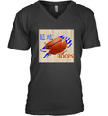 Basketball Sport Chinese V Neck T Shirt