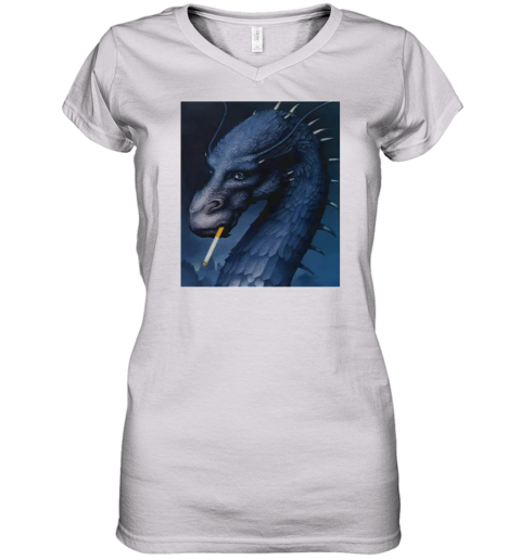 Eragon Smoking Women039S V Neck T Shirt