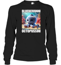 Blueberrinni Octopussini Italian Brainrot Meme Long Sleeve T Shirt