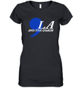 Comma La And The Coach Harris Walz Women039S V Neck T Shirt