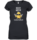 Beer Time Madafakas Women039S V Neck T Shirt