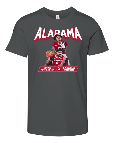 Alabama Ryan Williams And Labaron Philon Premium Youth T Shirt