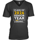 Class Of 2026 Senior Year Loading V Neck T Shirt