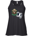 Co Exist And Resist Destruction Shirt Smoeky Bear Resist Racerback Tank