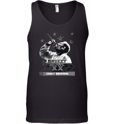 Chris Brown Breezy Bowl Xx Tour 2025 Tank Top