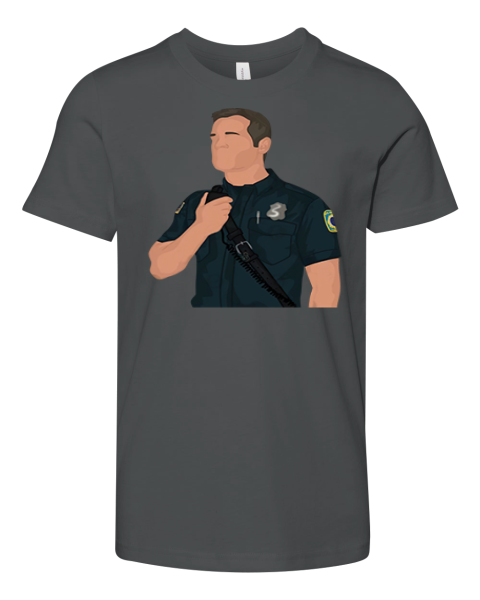 Bobby Nash Captain 911 On Abc Tv Show Premium Youth T Shirt
