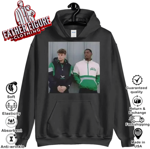 Cooper Dejean X Quinyon Mitchell Eagles Football Hoodie