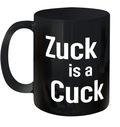 Elon Musk Zuck Is A Cuck Ceramic Mug 11Oz