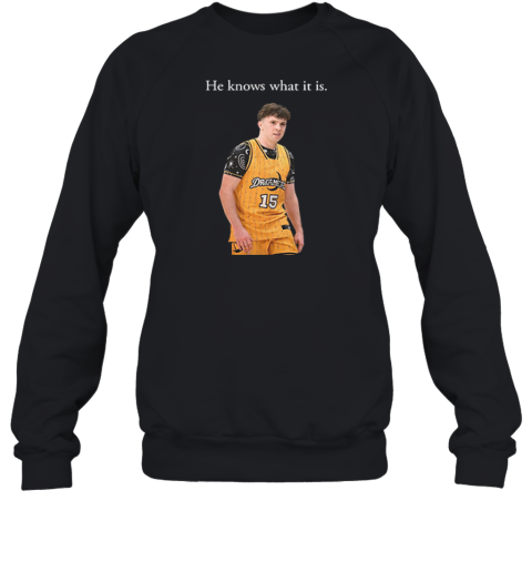 Eli Ellis He Knows What It Is Sweatshirt