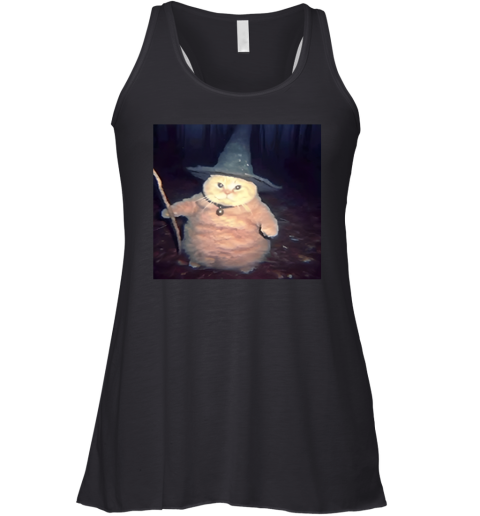 Cheeseball The Wizard Cat Meme Racerback Tank