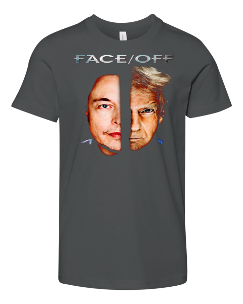 Elon Vs Trump Face Off Premium Youth T Shirt