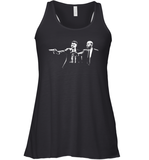 Bruno And Big Joe Shooting Racerback Tank