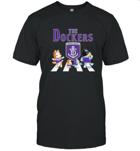 Bluey The Dockers Abbey Road T Shirt