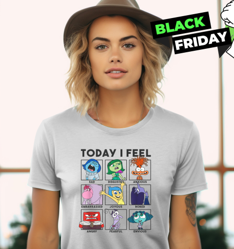 Disney Pixar Inside Out 2 Today I Feel Women039S T Shirt