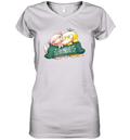 Cozy Sweater Cuties Psyduck Women039S V Neck T Shirt