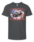 Bombardiro Crocodilo Italian Brainrot Meme Crocodile Premium Youth T Shirt
