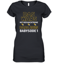 Das Wars Mit Der Nachtruhe Papa 2025 Babysode 1 Women039S V Neck T Shirt
