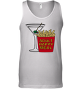 Adult Happy Meal Martini And Fries Tank Top