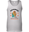 Chicago Hot Dog Mascot Take Me Out To The Ballgame Tank Top