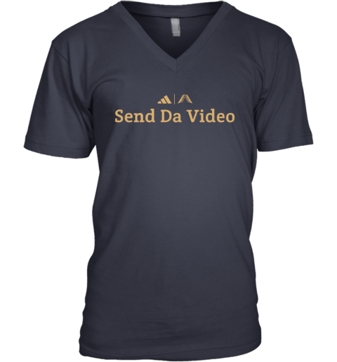 Anthony Edwards Send Da Video V Neck T Shirt