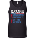 Doge Democrats Officially Getting Exposed Tank Top